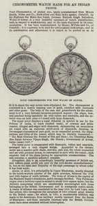Gold Chronometer for the Walee of Alwur by English School