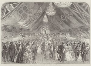 Grand Entertainment on Board HMS "Prince Regent," at Cork by English School