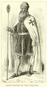 Grand Master of the Templars by English School