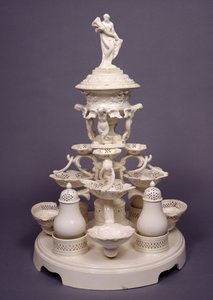 Grand Plat de Menage or, table centrepiece, Leeds Pottery, c.1780 by English School