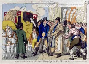 Greys and Duns, or A Prime Bang Up for the Bit, pub. by Thomas Tegg by English School