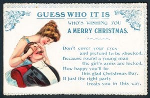 Guess Who? Lady Teasing Man! by English School
