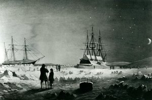 HMS Assistance and Pioneer in Winter quarters returning Daylight by English School