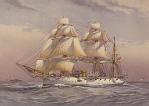 HMS Calliope, 3rd Class Cruiser by English School