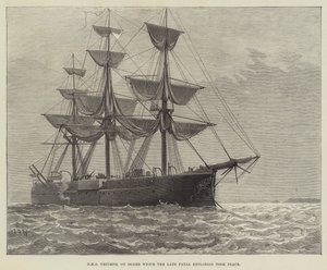 HMS Triumph, on Board which the late Fatal Explosion took Place by English School