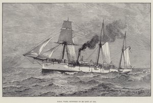 HMS Wasp, supposed to be lost at Sea by English School