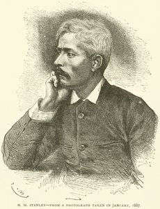 H M Stanley, From A Photograph taken in January by English School