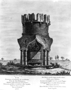 Hackendown Monument, Engraved by J. Basire by English School