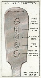 Hall-Marks on Silver by English School