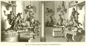 Hall of the Animals by English School