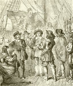 Hampden and Cromwell Prevented from Emigrating by English School