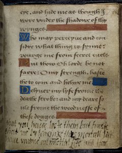 Inscription written, in the margin, by Lady Jane Grey to her Father, the Duke of Suffolk, from Lady Jane Grey