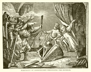 Hartmann of Siebeneichen Personates the Emperor by English School