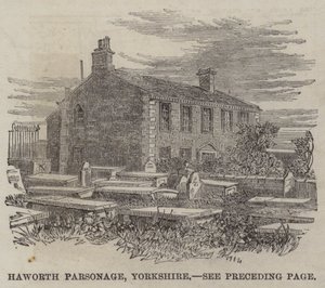 Haworth Parsonage, Yorkshire by English School