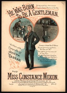 He Was Born To Be A Gentleman by English School