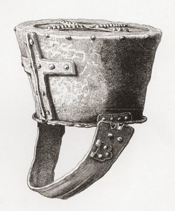 Helmet from Castle Pomeroy, England, Dating from c.12th Century