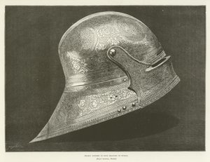 Helmet Supposed to Have Belonged to Boabdil by English School