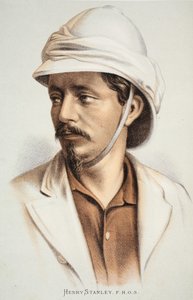 Henry Stanley FRGS, illustration from The Pictorial Edition of the Life and Discoveries of David Livingstone by J. Ewing Richie by English School