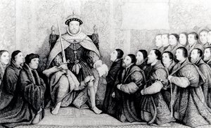 Henry VIII Bestowing the Charter on the Barber Surgeons