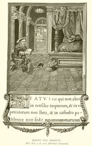 Henry VIII Reading by English School