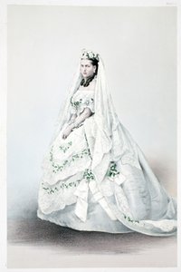 Her Royal Highness Princess Alexandra Caroline of Denmark, from A Memorial of the Marriage of Edward VII and Alexandra of Denmark by English School