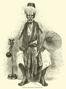Hindoo Religious Mendicant by English School