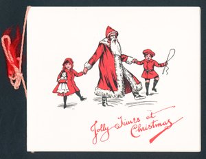 Holding Hands with Santa by English School