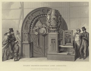 Holmes electro-magnetic light apparatus by English School