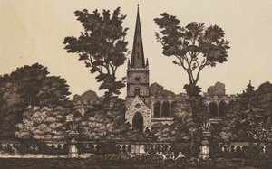 Holy Trinity Church, Stratford on Avon by English School
