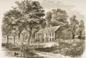 Home of the Historian, William H. Prescott, Pepperill, Near Boston