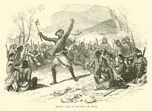 Hongi and a Council of War by English School