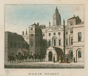 Horse Guards by English School