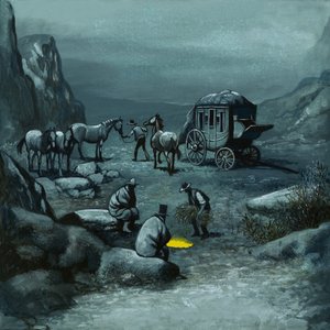 Horses were changed during the journey by English School