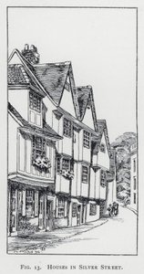 Houses in Silver Street by English School