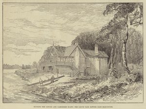 Housing the Oxford and Cambridge Boats, the Grove Park Rowing Club Boat-House by English School