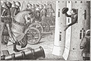 How Jean Duc Alencon took the said Town of Alencon by English School