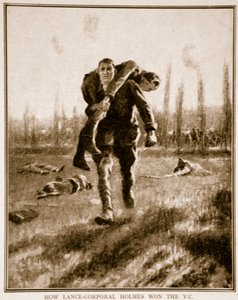 How Lance-Corporal Holmes won the V.C. by English School