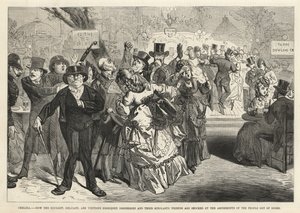 How the Discreet, Delicate, and Virtuous Diddlesex Dogberries Are Shocked by the People Out of Doors