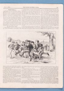 How to Play Football by the Association Rules, Article from The Young Fanciers Guide, 1874 by English School
