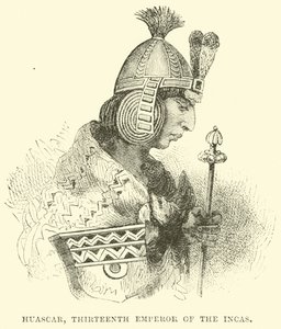 Huascar, Thirteenth Emperor of the Incas by English School