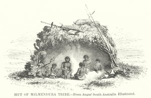 Hut of Milmendura Tribe