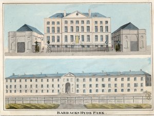 Hyde Park Barracks, London by English School