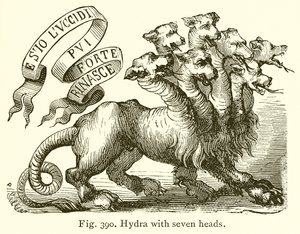 Hydra with Seven Heads by English School
