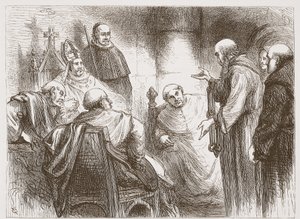 Illustration from The History of Protestantism by English School