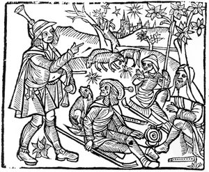 Illustration from the Kalendar of Shepherds