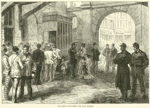 In Paris, Discussing the Last Sortie by English School