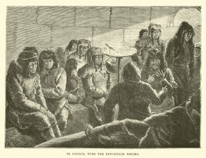 In council with the Netchillik Eskimo by English School