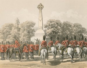 Inauguration of the Monument to the Seventy-Eighth, Edinburgh by English School