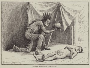 Indian Sorcerer and Child