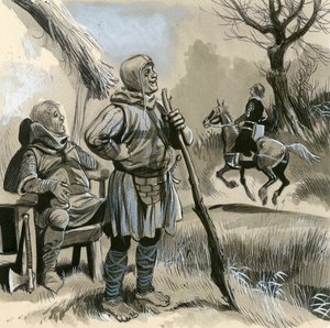 Informal Soldiers of the Type Defeated at the Battle of Hastings by English School